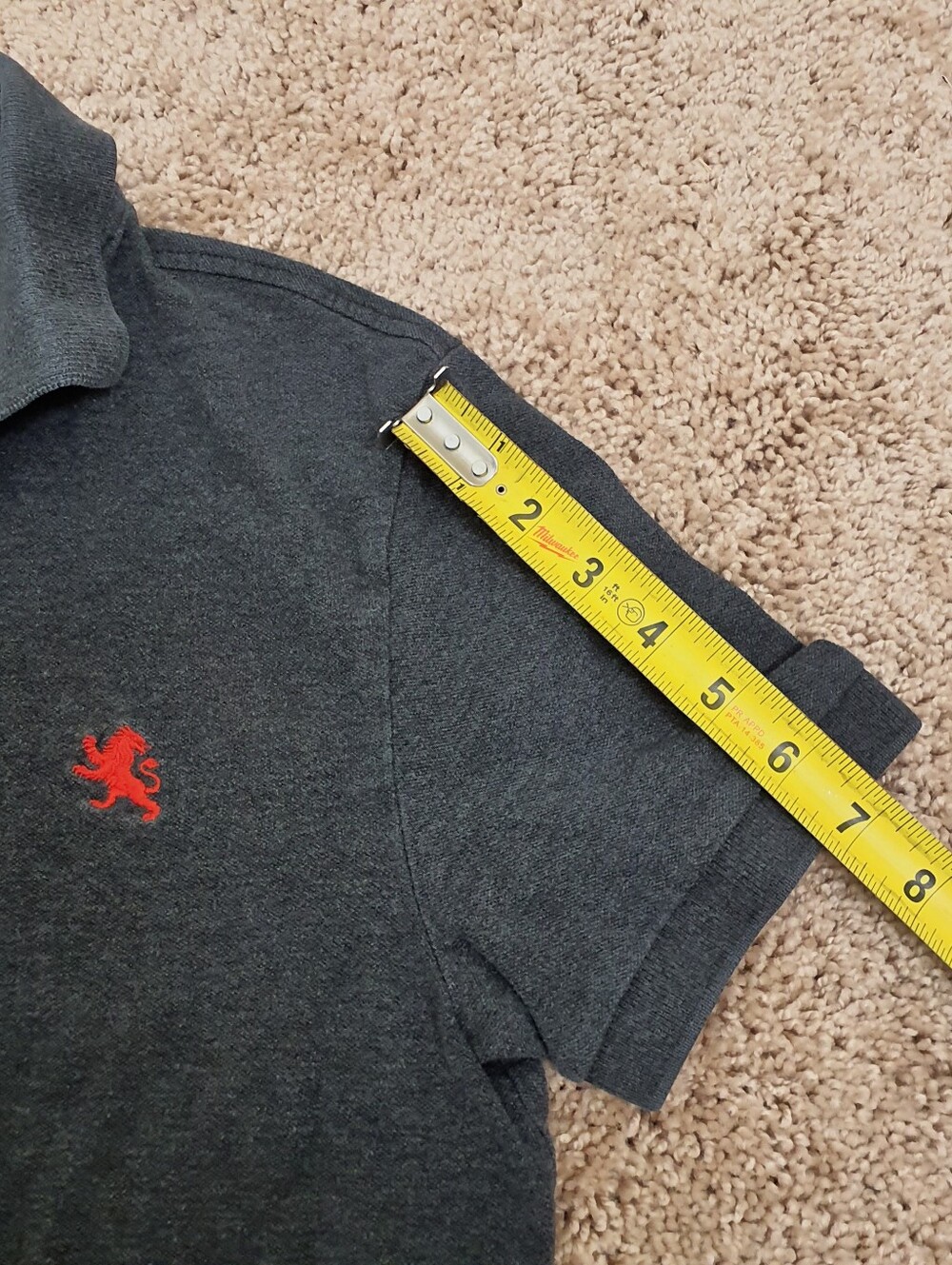 Express T-Shirt Men's Size Small Collared Short Sleeve Color Black Buttons - Picture 5 of 7